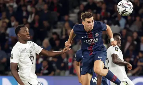 PSG defeated Toulouse in a match with 9 goals  - 1