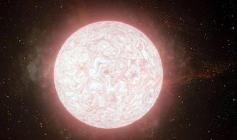 Звездата на смъртта. Астрономи наблюдаваха експлозията на червен супергигант в космоса (ВИДЕО) - 1