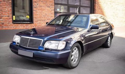 Продават Mercedes W140 от службите за сигурност на Русия - 1
