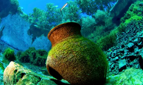 Египет иска да създаде първия подводен музей за потънали артефакти в Средиземно море - 1