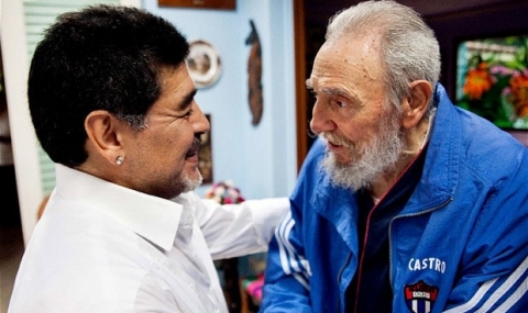 Фидел Кастро - човекът, спасил Марадона - 1