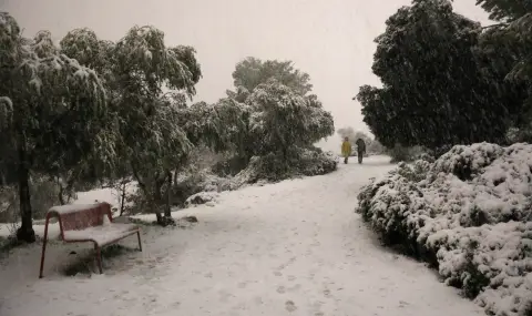 Неочаквана зима в Турция: сняг покри окръг Ризе - 1