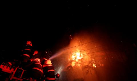Голям пожар в Халкидики - Октомври 2018 - 1