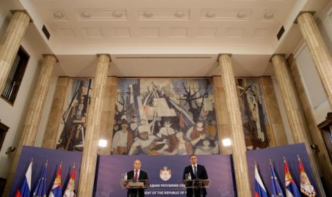 Русия и Сърбия показват голямо приятелство - 1