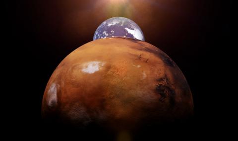 Водата на Марс е идеална среда за възникване на живот - 1