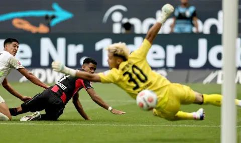 Необичаен инцидент беляза мач от Бундеслигата (ВИДЕО) - 1