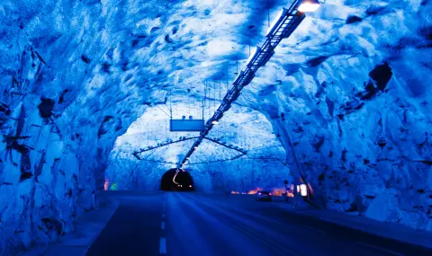 The longest tunnel in Europe  - 1