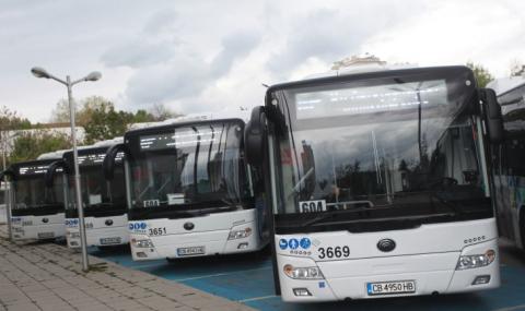 Нови 22 автобуса тръгнаха по линия 604 в София - 1