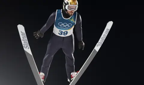 Владимир Зографски остана на крачка от финала в ски скоковете на Олимпиадата - 1