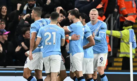 Манчестър Сити измъкна ценна победа над Лийдс - 1