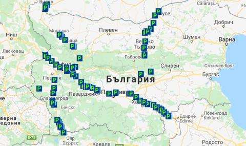 Готова е интерактивната карта на &quot;зелените коридори&quot;, минаващи през България - 1