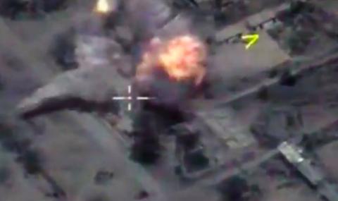 Руски самолети бомбардираха конвои на „Ислямска държава“ - 1