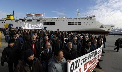 24-часова стачка блокира Гърция - 1
