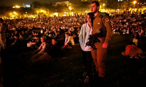 Израел почете жертвите на тероризма - 1