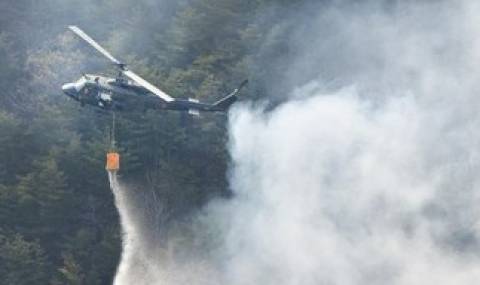 Трети ден се борят с пожар около Фукушима - 1