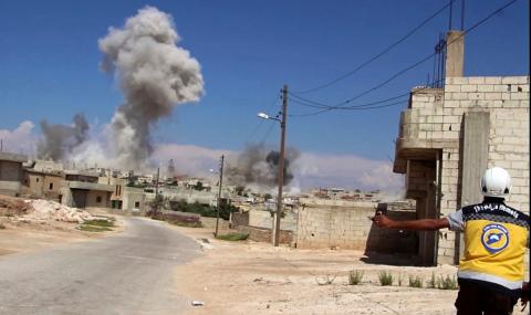 САЩ са ударили Сирия със забранени боеприпаси - 1