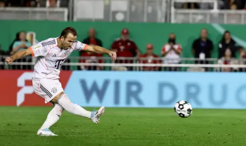 Хари Кейн измъкна късна победа за Байерн Мюнхен в Купата на Германия - 1