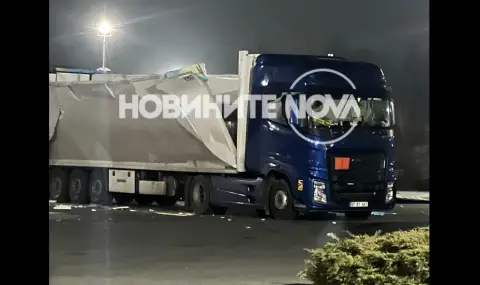 Камион, превозващ бидони с етер, се взриви в Казанлък - 1
