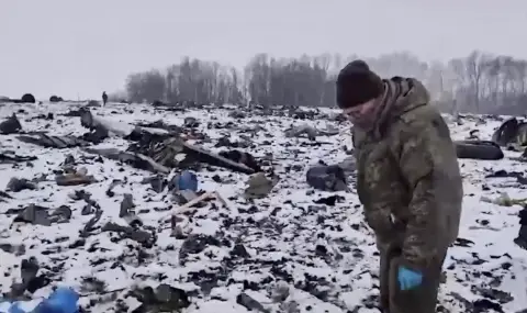 Украйна разкри защо Русия лъже за падналия самолет Ил-76 - 1
