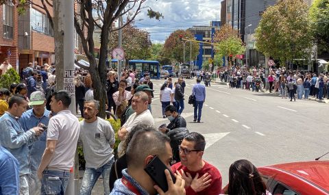 Силно земетресение разтърси колумбийската столица Богота - 1
