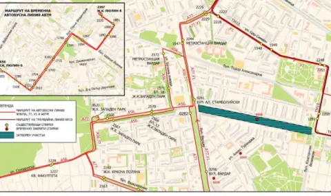 Затвориха нов участък от столичния бул. "Ал. Стамболийски" - 1