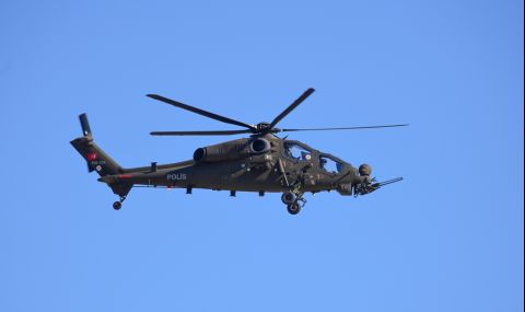 Турски военен хеликоптер се разби - 1