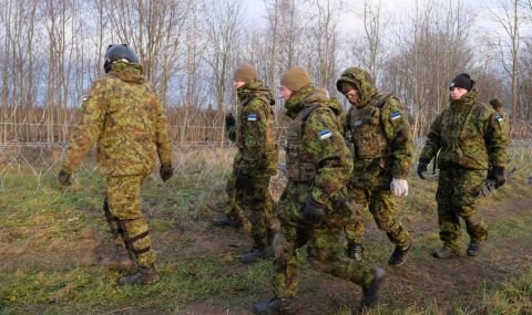 Естония завърши първия участък от стената по границата ѝ с Русия - 1