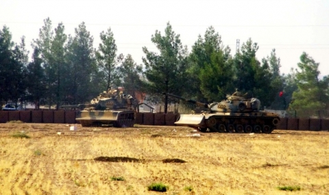 Турски танкове на сирийска територия - 1