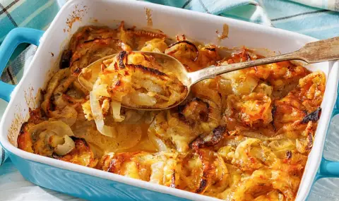 Рецепта на деня: Френски лучен гратен - 1