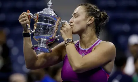 Арина Сабаленка ликува с титлата на US Open - 1