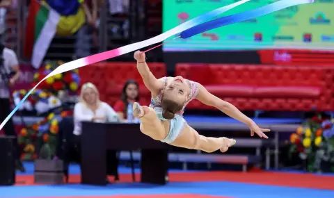Стилияна Николова завоюва още едно злато на Световната купа по художествена гимнастика - 1