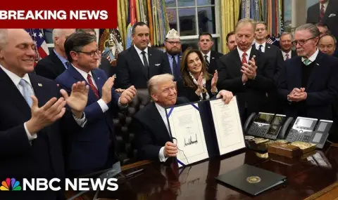 Тръмп подписа за край на шътдауна! Правителството на САЩ отново има пари и може да работи ВИДЕО - 1