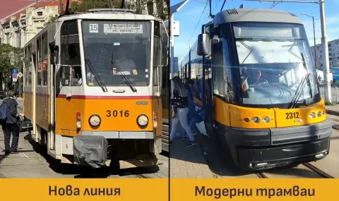 Модерни трамваи обслужват Надежда и Обеля - 1
