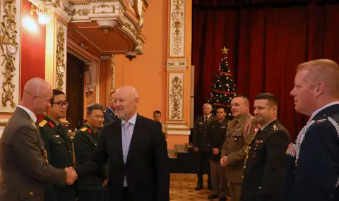Ръководството на Министерството на отбраната се срещна с Клуба на военните аташета, акредитирани в София - 1