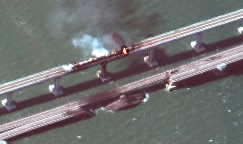 От ДАНС проверяват маршрута на камиона, взривен на Кримския мост - 1