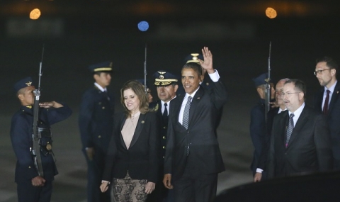 Обама пристигна в Перу - 1