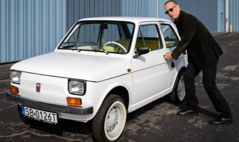 48-годишното полско Fiat-че на Том Ханкс беше продадено за рекордна сума - 1