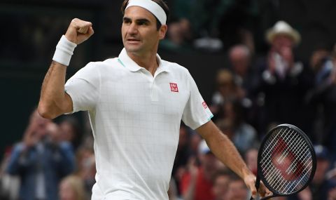 Федерер продължава силното си представяне на Уимбълдън - класира се за четвъртфиналите - 1