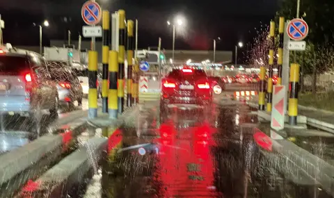 Интензивен е трафикът на граничния пункт "Kапитан Андреево" на входа за леки автомобили - 1