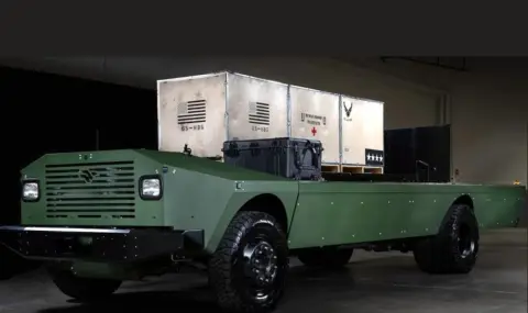 Нов роботизиран камион за US армията - 1