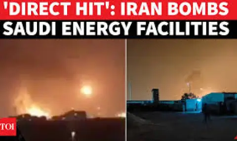 Iran hits Al Jubail - the world's largest industrial city! VIDEO  - 1