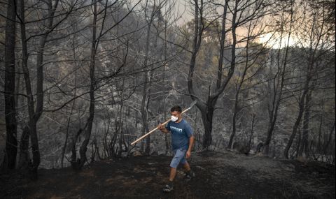 Огненият ад в Турция: "Тук имаше 150 къщи, 67 изгоряха" - 1