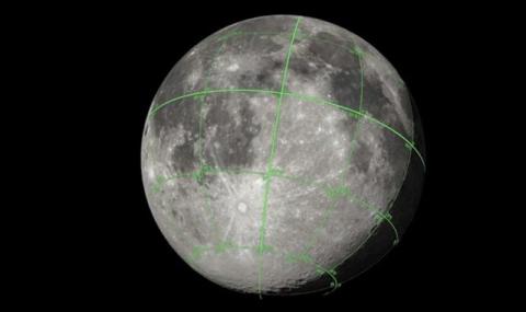 НАСА представи 3D-дигитализирана карта на лунната повърхност - 1