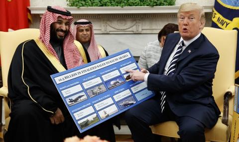 Тръмп: Саудитският крал е на власт заради американското оръжие - 1