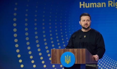 Зеленски и украинският народ получиха награда за принос към европейското единство - 1