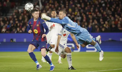 Барселона с обрат за едно полувреме срещу Копенхаген в Шампионската лига - 1