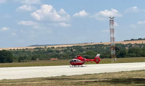 Румъния изпрати 5 хеликоптера за ранените при катастрофата край Велико Търново - 1