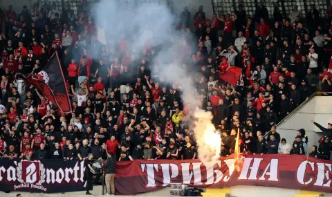 Задържаха фен на ЦСКА, строшил бутилка в главата на привърженик на Лудогорец - 1