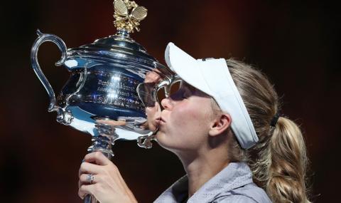 Дългоочакваният триумф на Вожняцки на Australian Open  (СНИМКИ) - 1