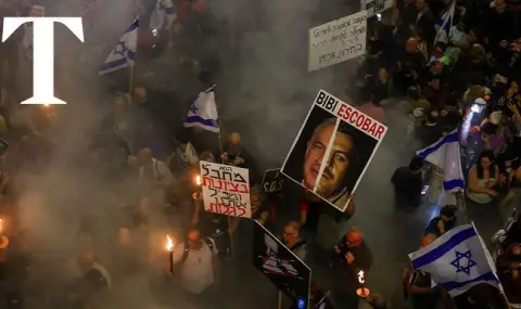 Tens of thousands of Israelis demand a truce in Gaza  - 1